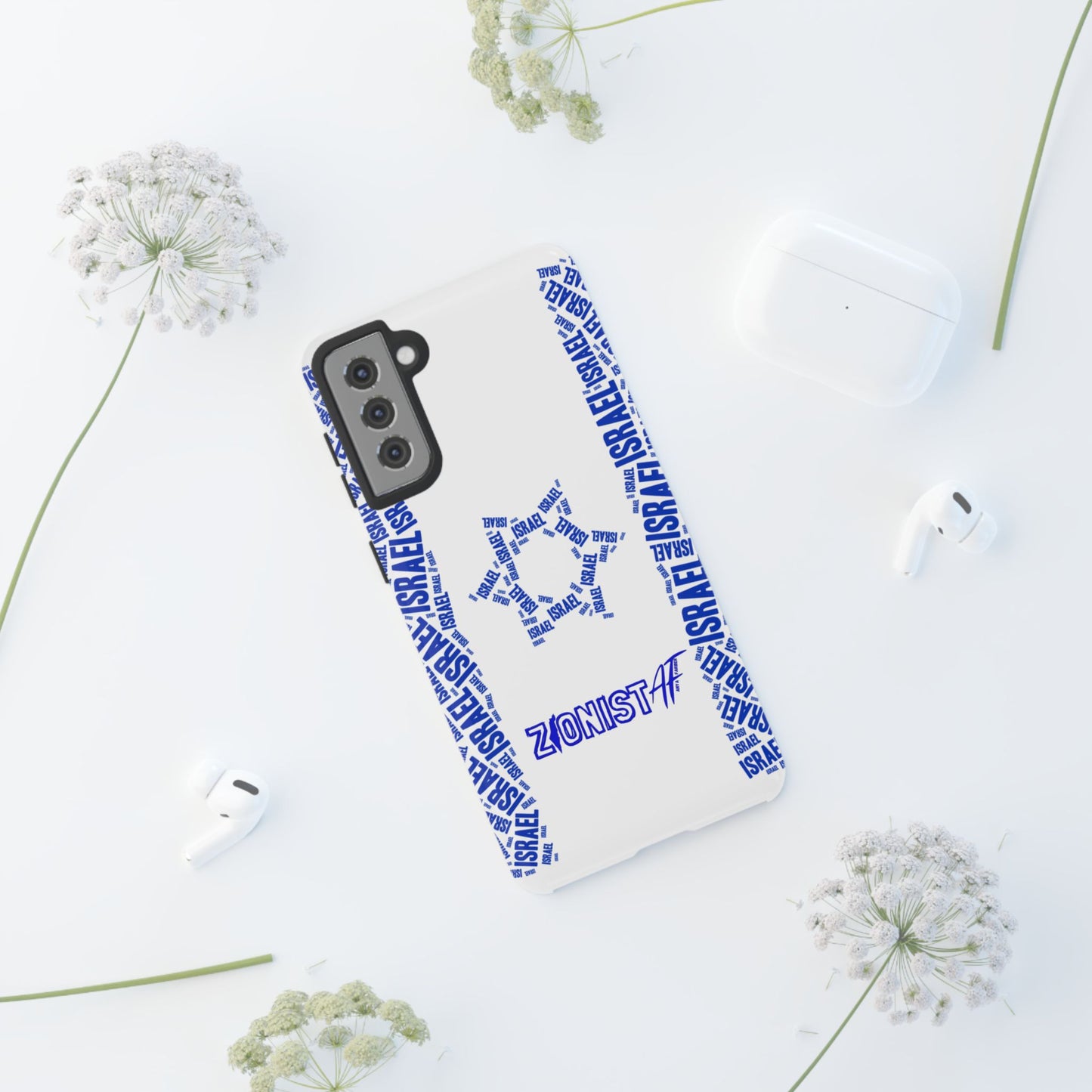 ACCESSORIES Zionist AF Israeli Flag Phone Cases
