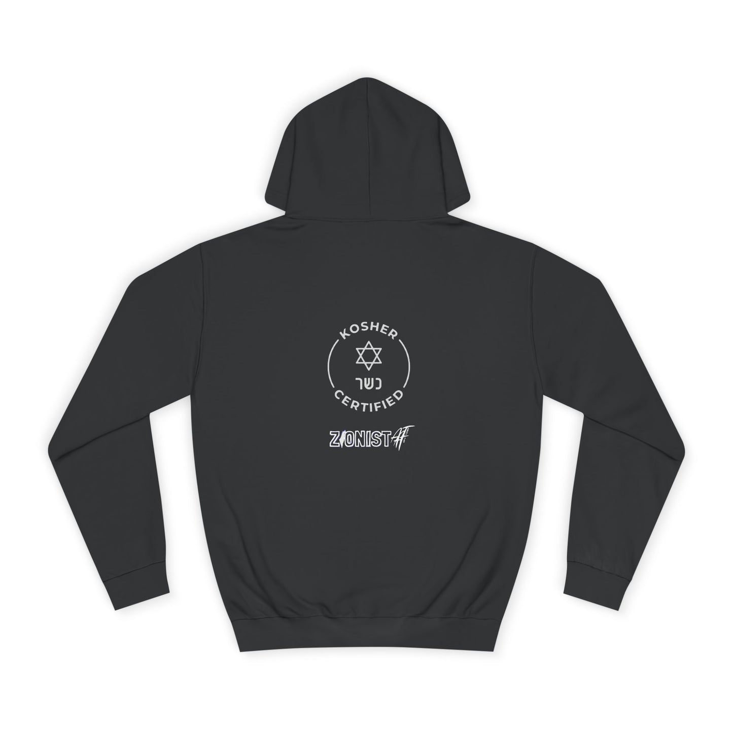 Hoodies Zionist AF"Kosher" College Hoodie collaboration by Solomon and Anya