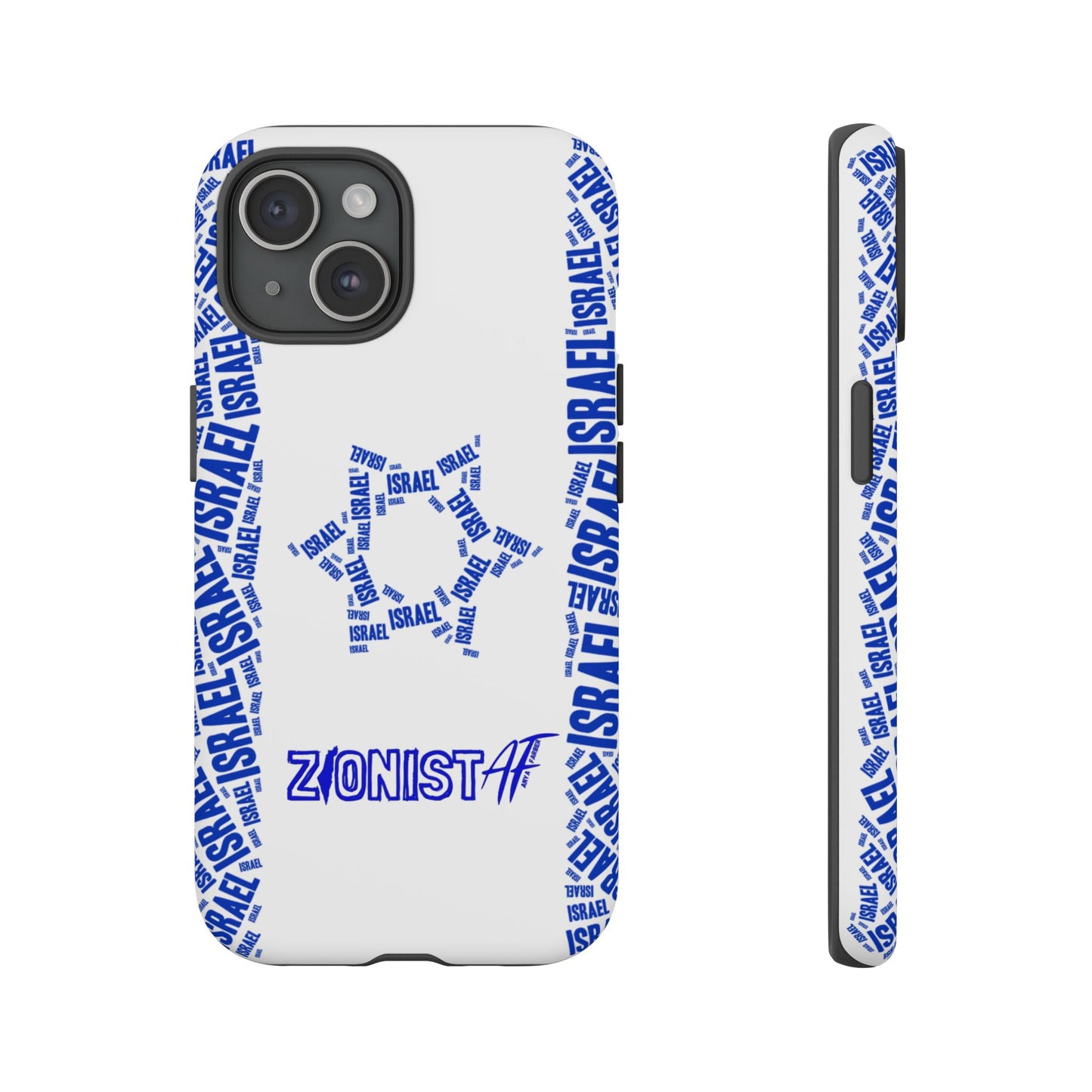 ACCESSORIES Zionist AF Israeli Flag Phone Cases