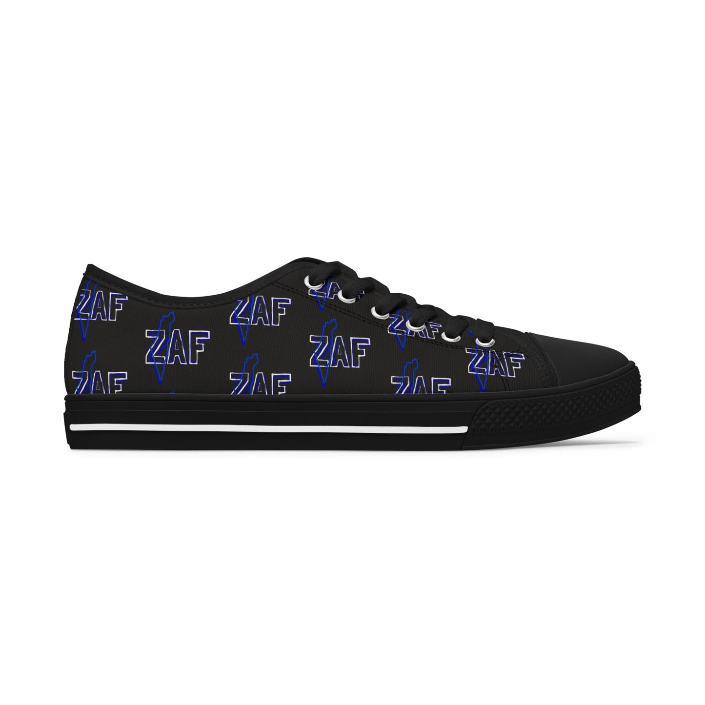 Women's Low Top ZAF Sneakers In Black
