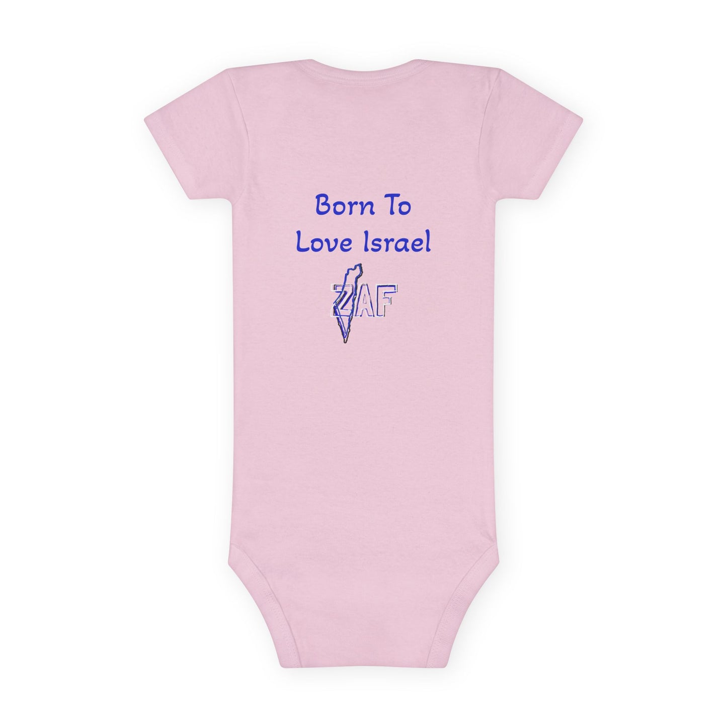 KIDS/INFANT "I Love Israel "Short Sleeve Onesie