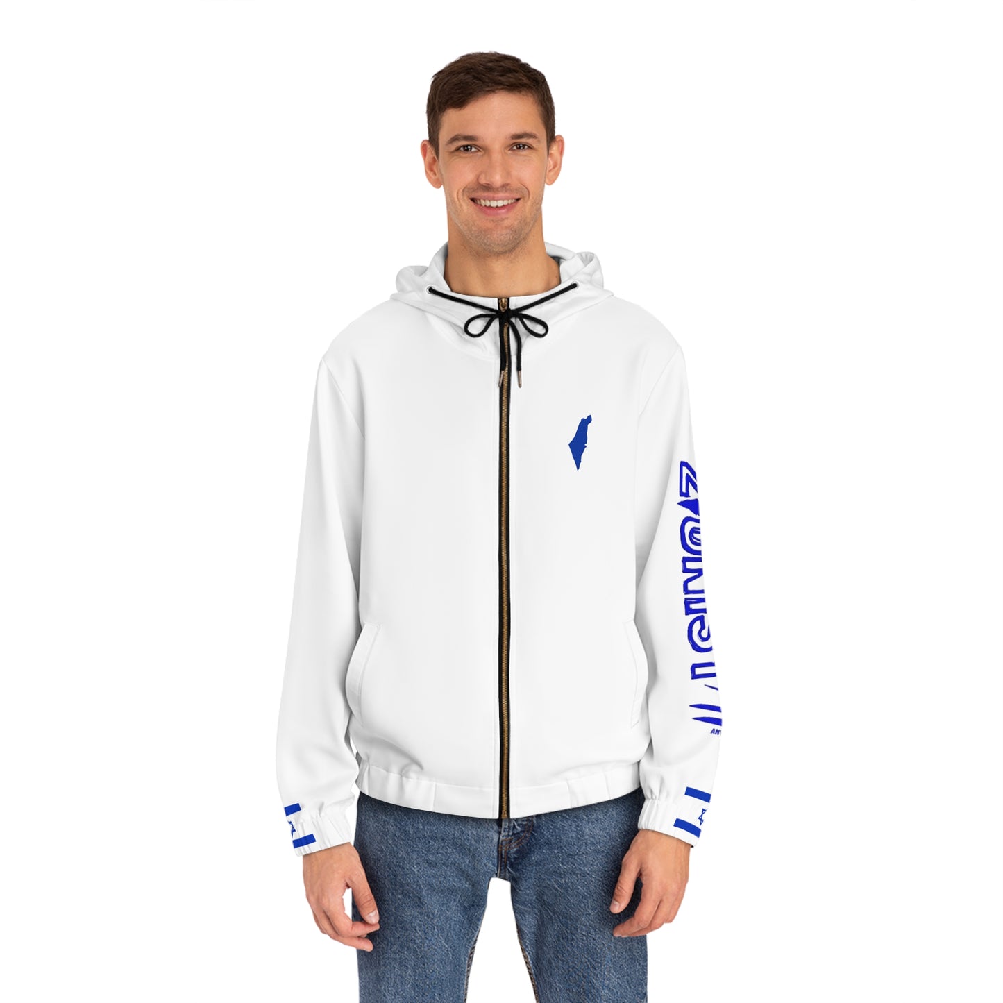 HOODIES Zionist AF Israel Lion Full-Zip Hoodie 1