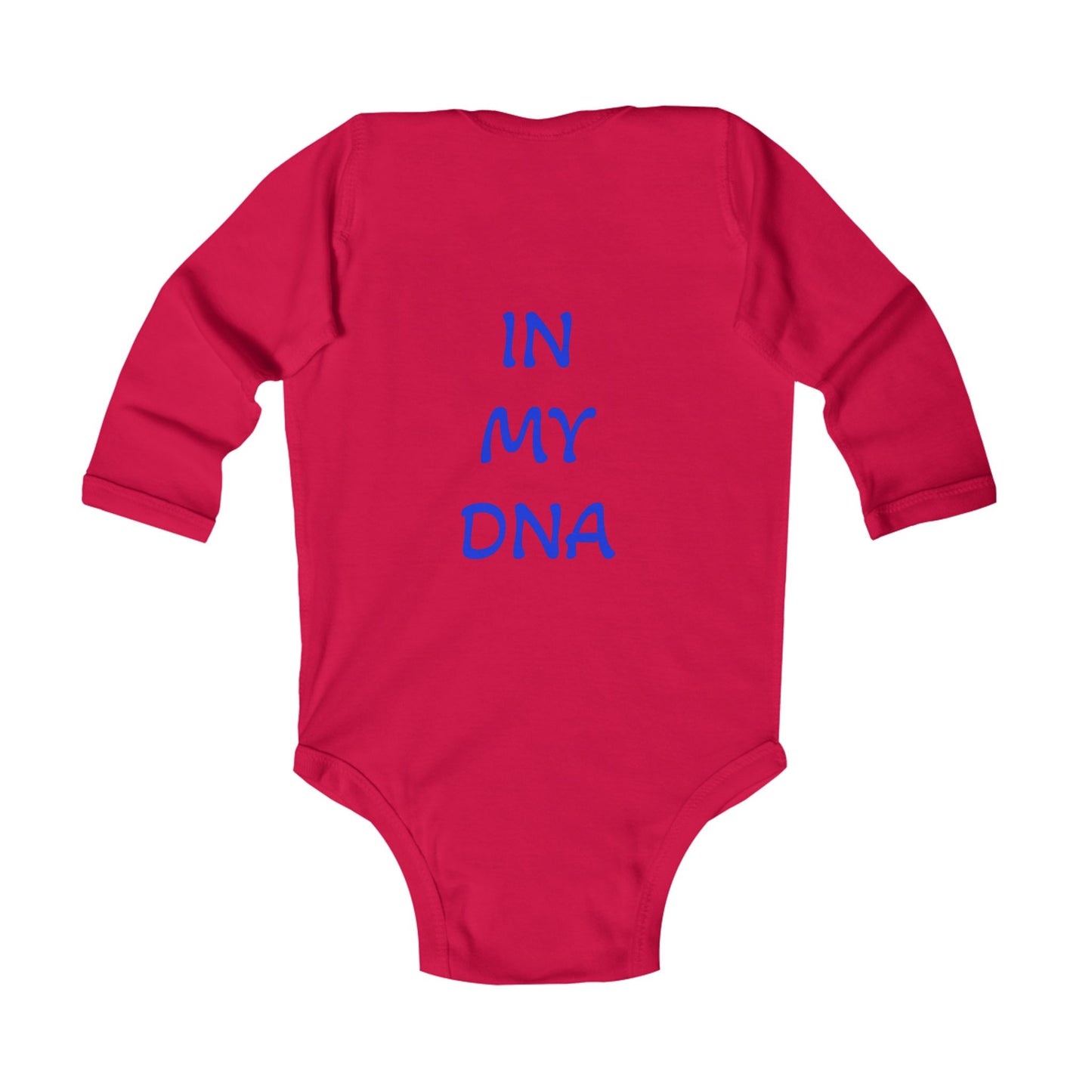 KIDS/INFANT Zionist AF "It's in my DNA/Fingerprint" Infant Long Sleeve Bodysuit