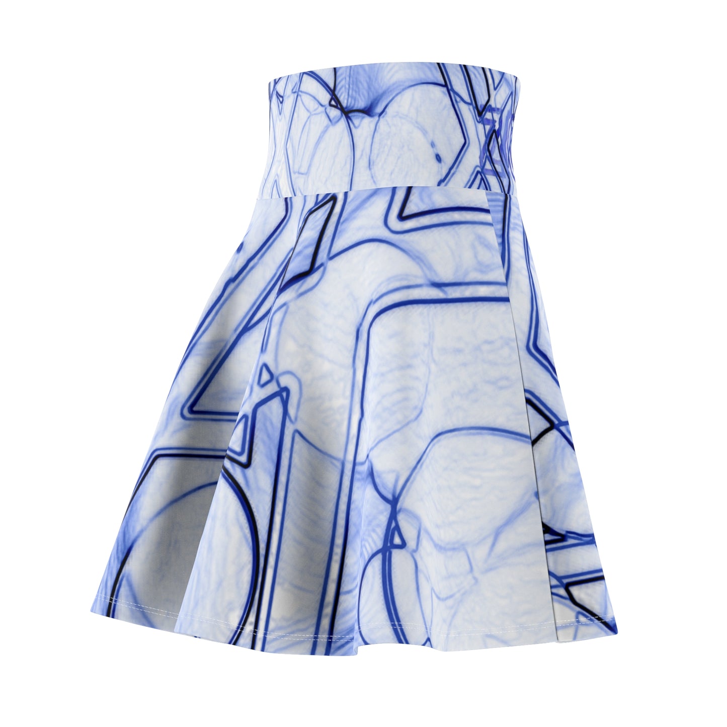 Women's Skirts Zionist AF flirty And Fun Skater Skirt