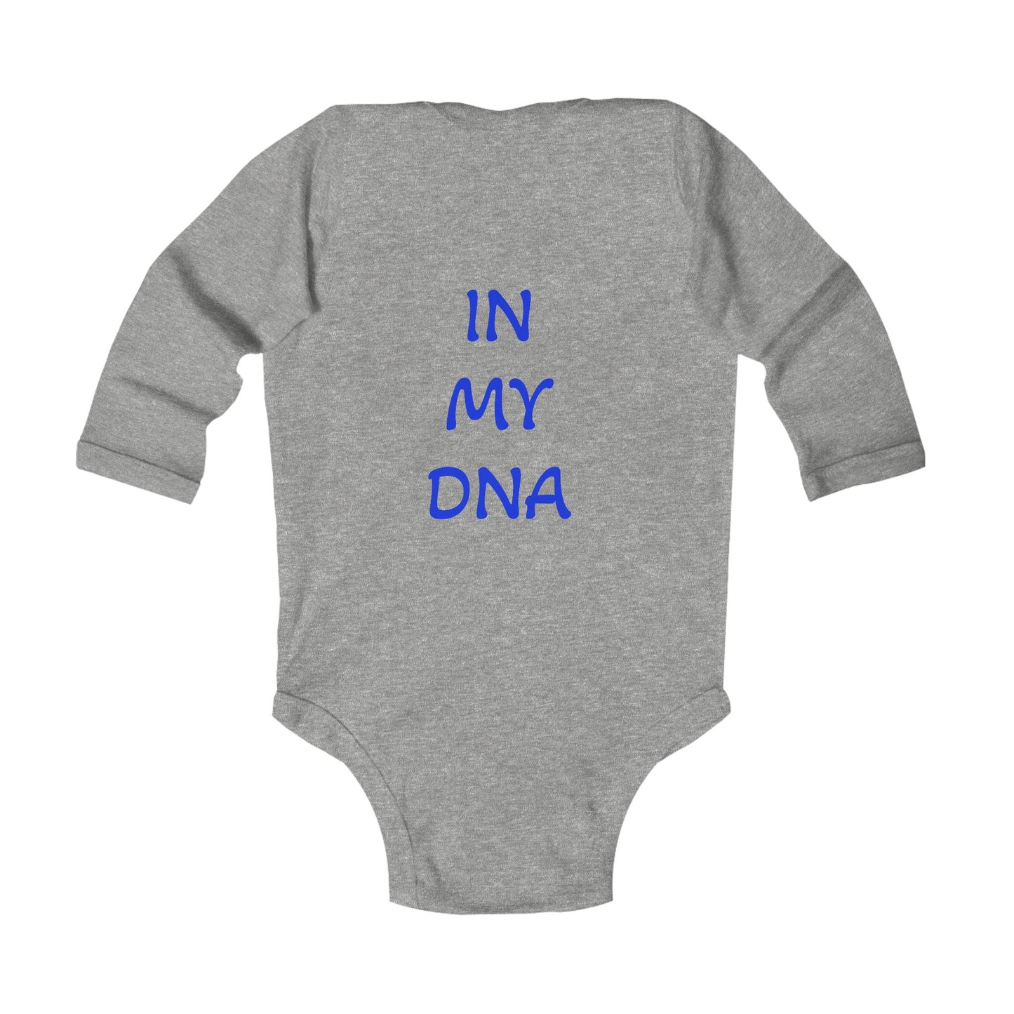 KIDS/INFANT Zionist AF "It's in my DNA/Fingerprint" Infant Long Sleeve Bodysuit