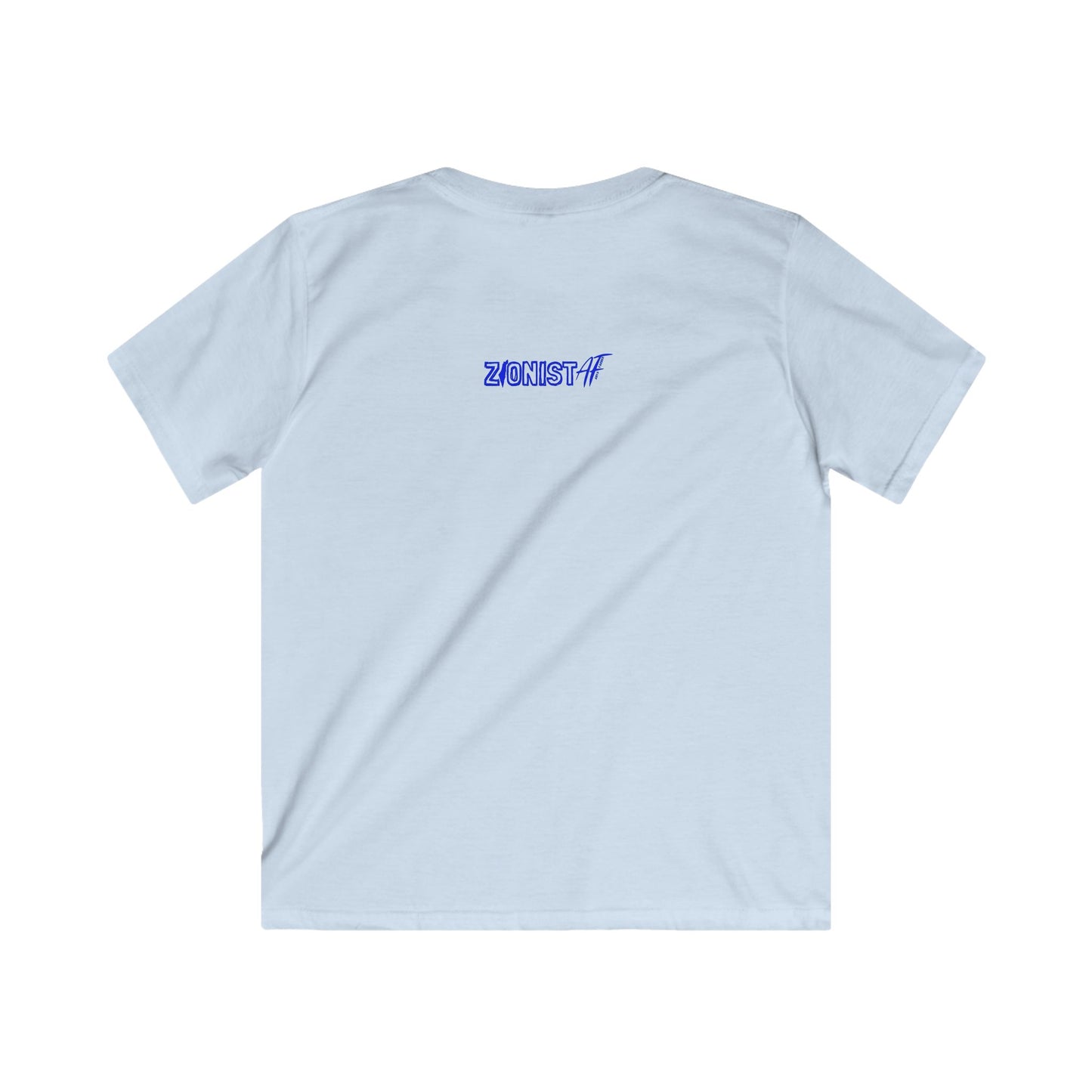 KIDS Zionist AF "CUTIE" (girl's version of word) Kids Soft style Tee