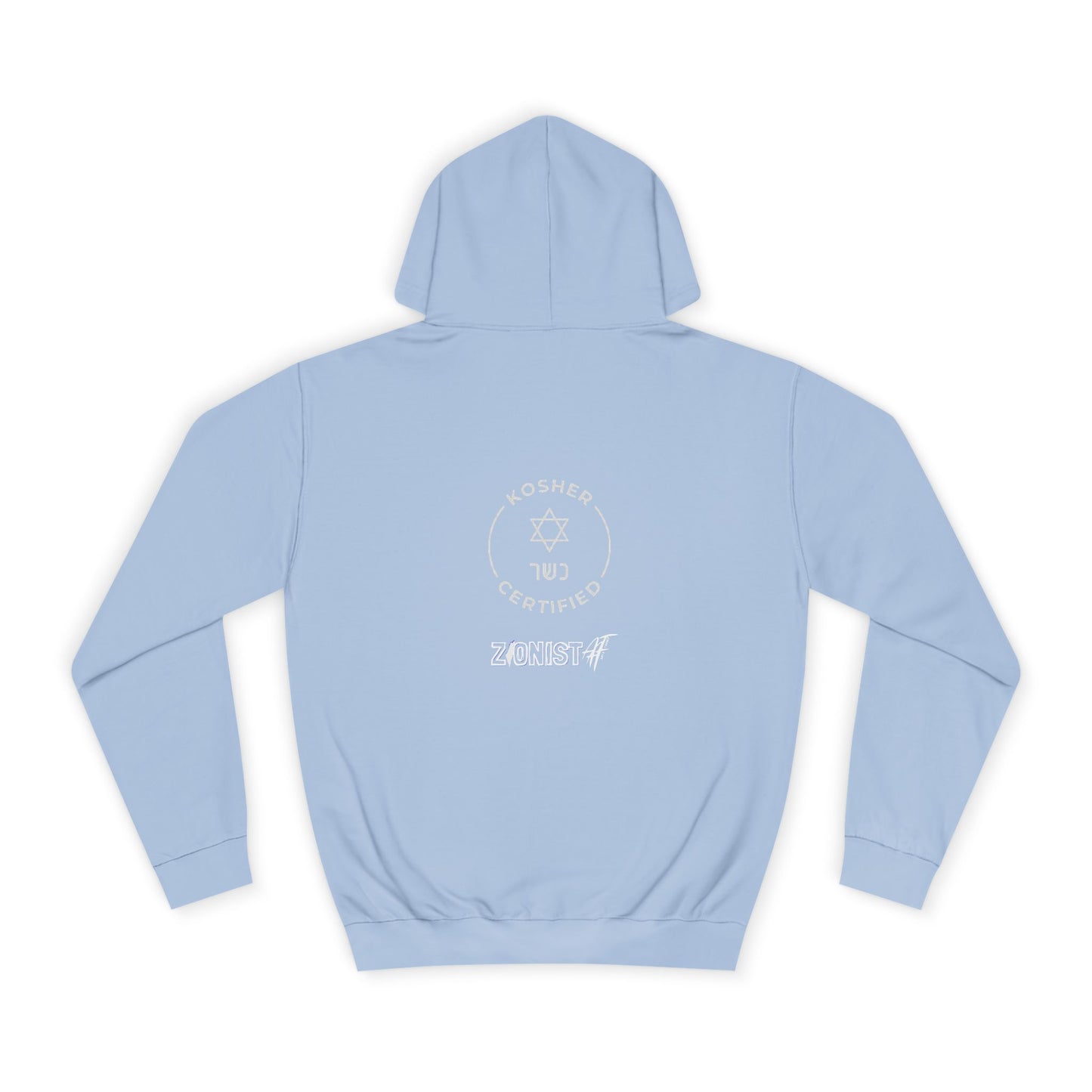 Hoodies Zionist AF"Kosher" College Hoodie collaboration by Solomon and Anya