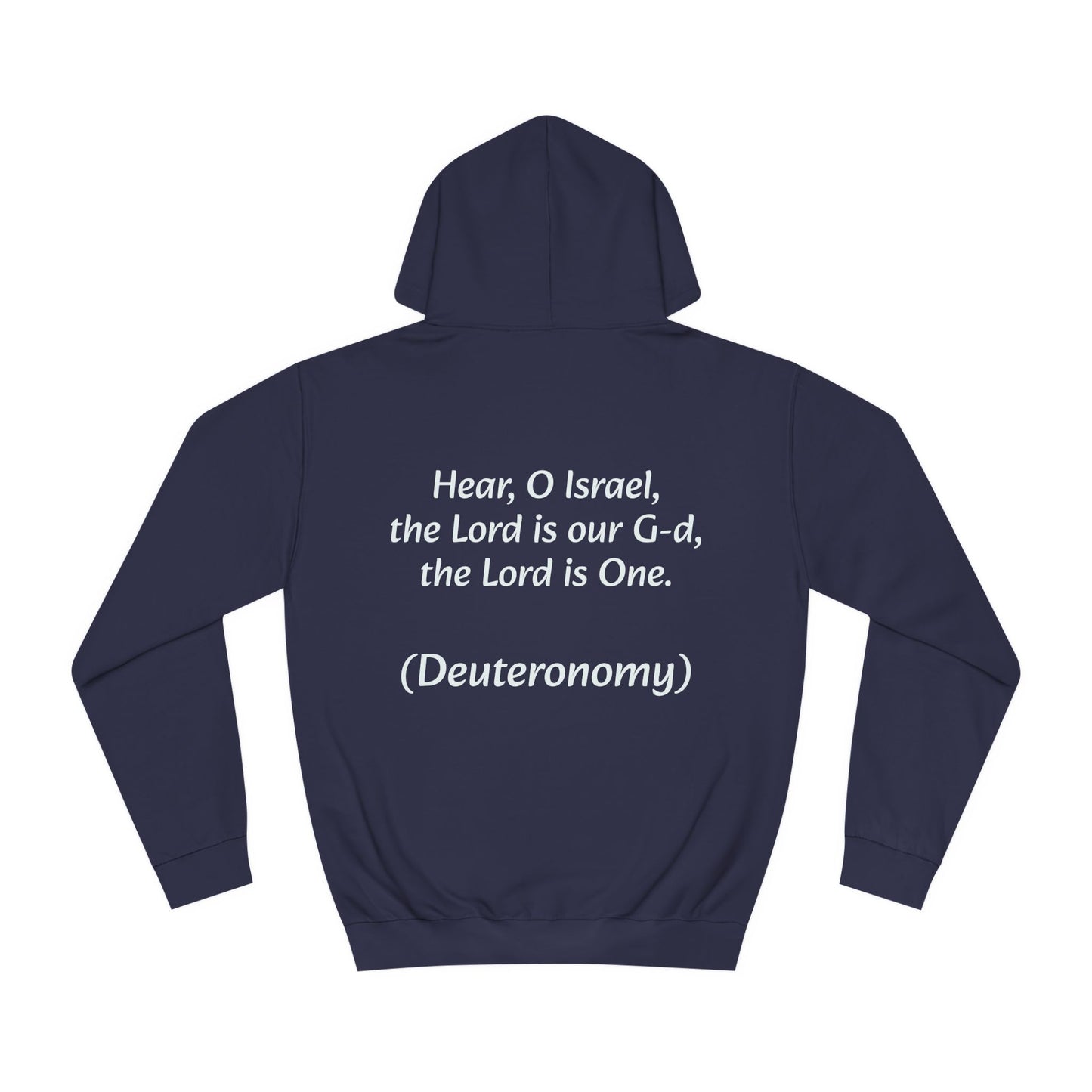 Hoodies Zionist AF College Hoodie Deuteronomy by Solomon
