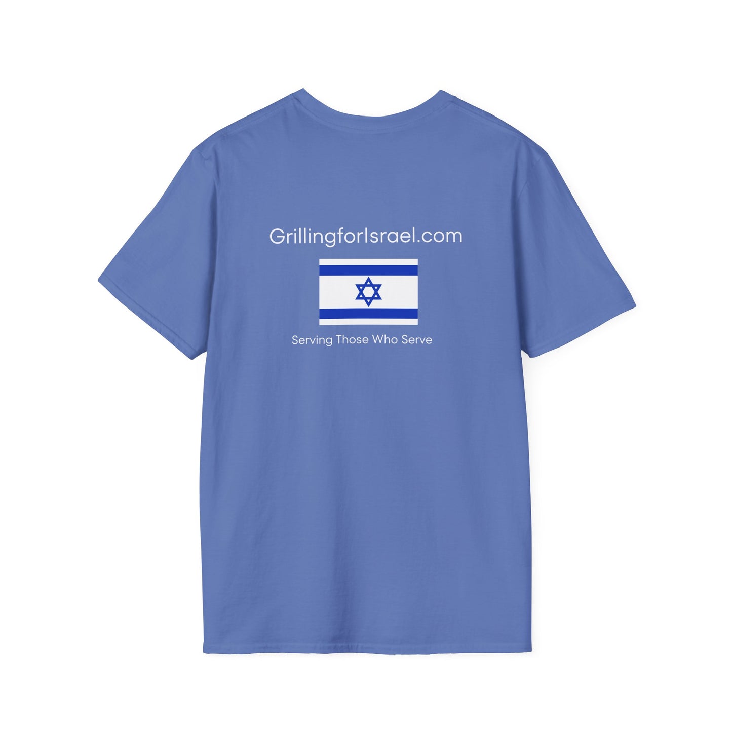 Grilling For Israel Softstyle T-Shirt by Zionist AF