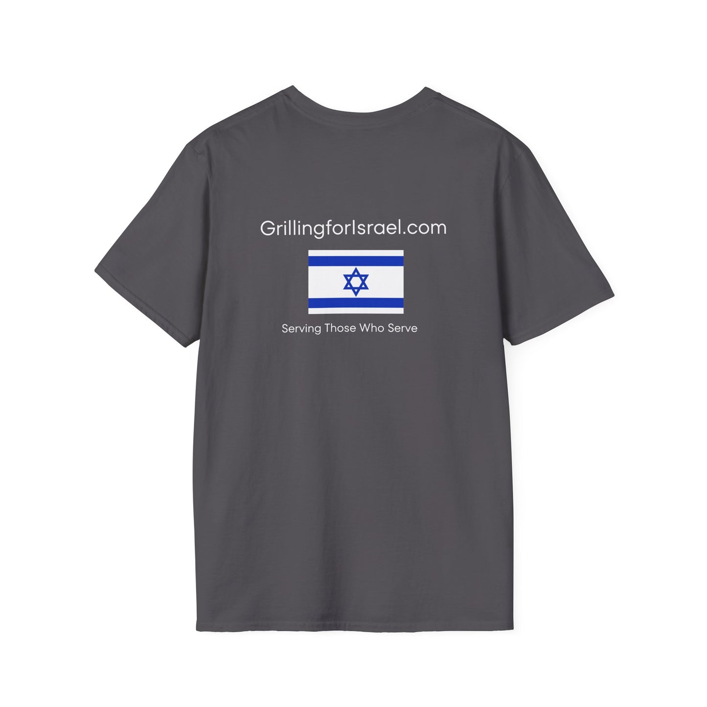 Grilling For Israel Softstyle T-Shirt by Zionist AF