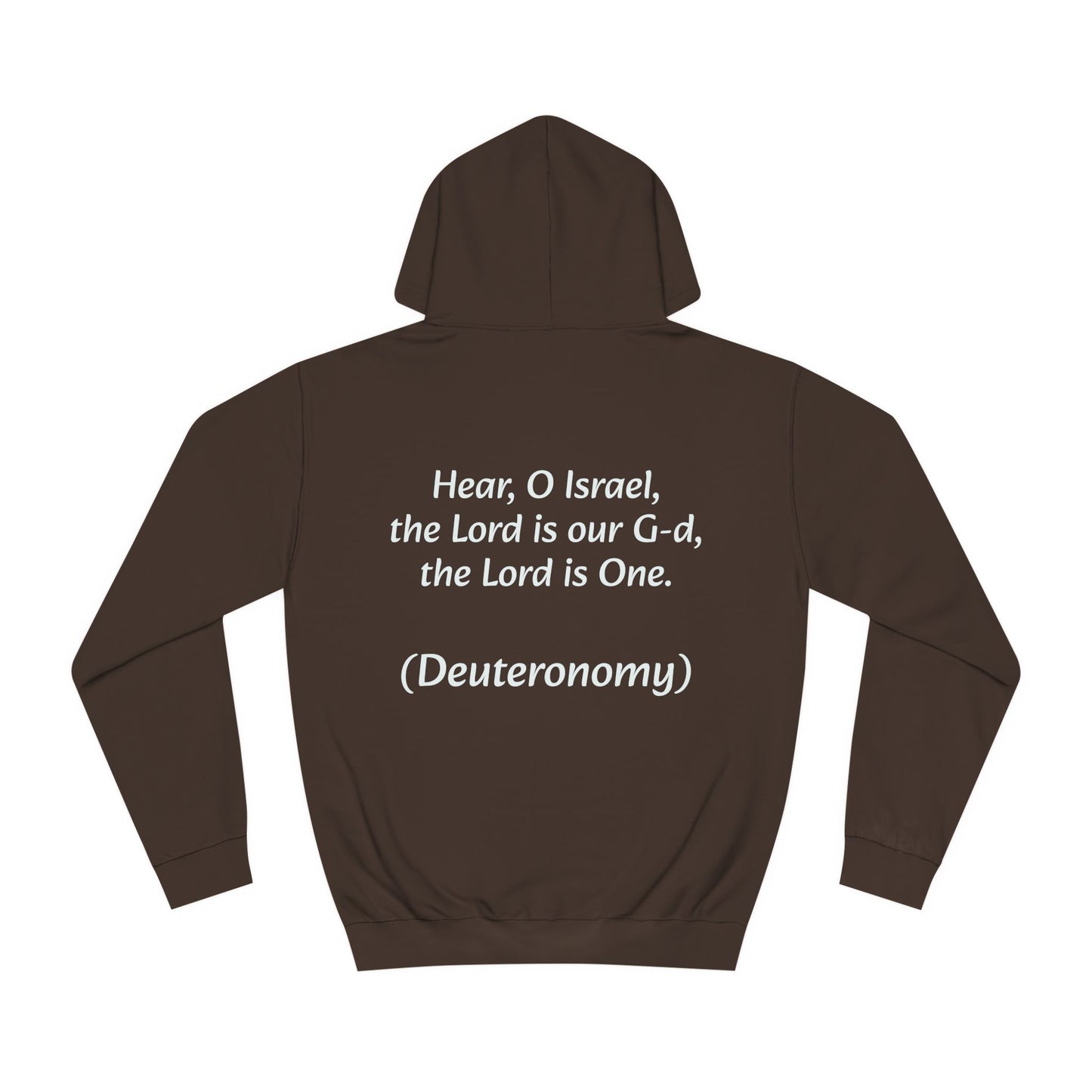 Hoodies Zionist AF College Hoodie Deuteronomy by Solomon