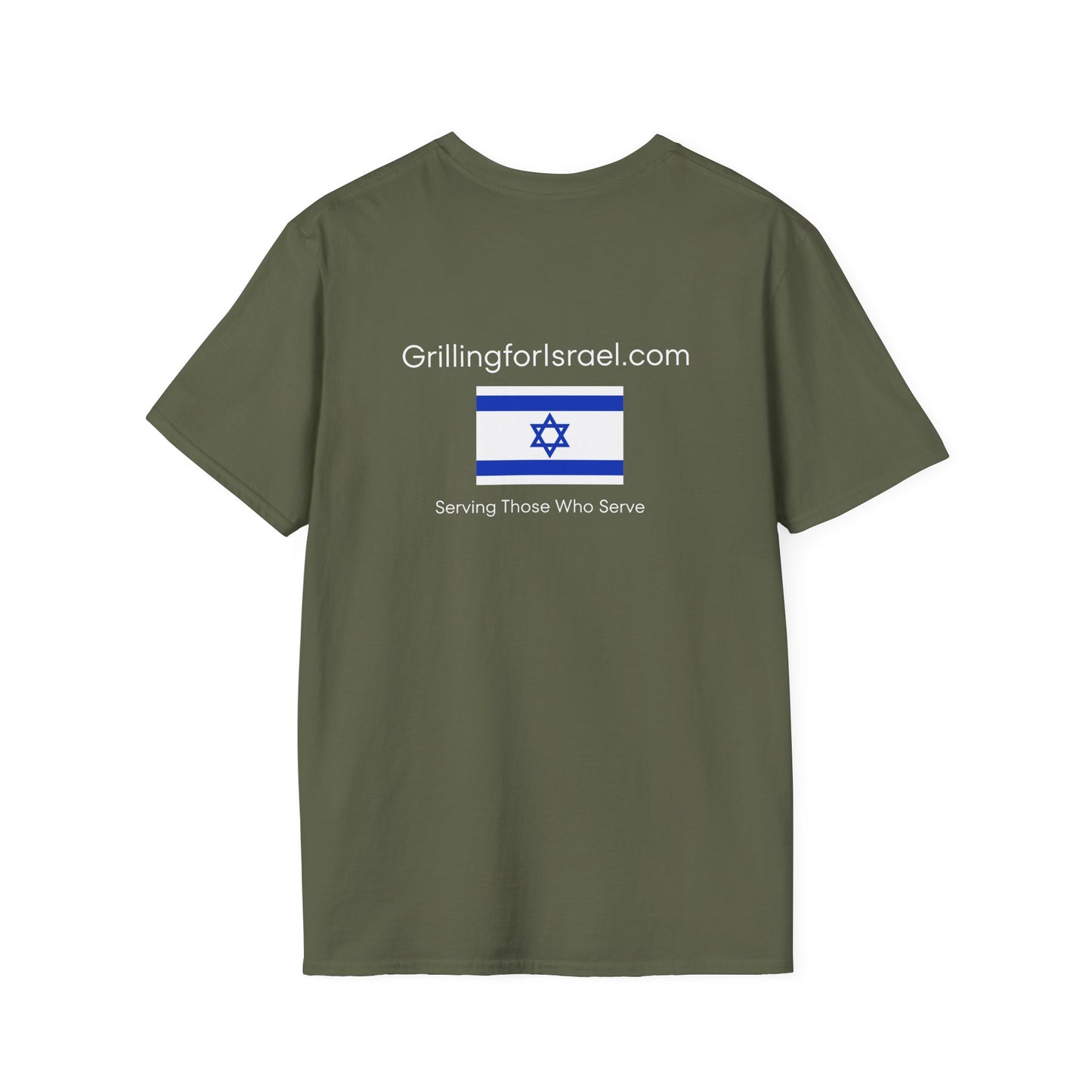 Grilling For Israel Softstyle T-Shirt style A