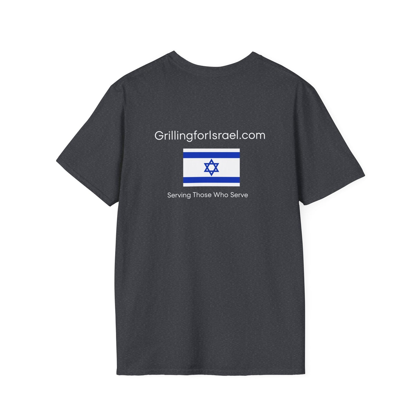 Grilling For Israel Softstyle T-Shirt by Zionist AF