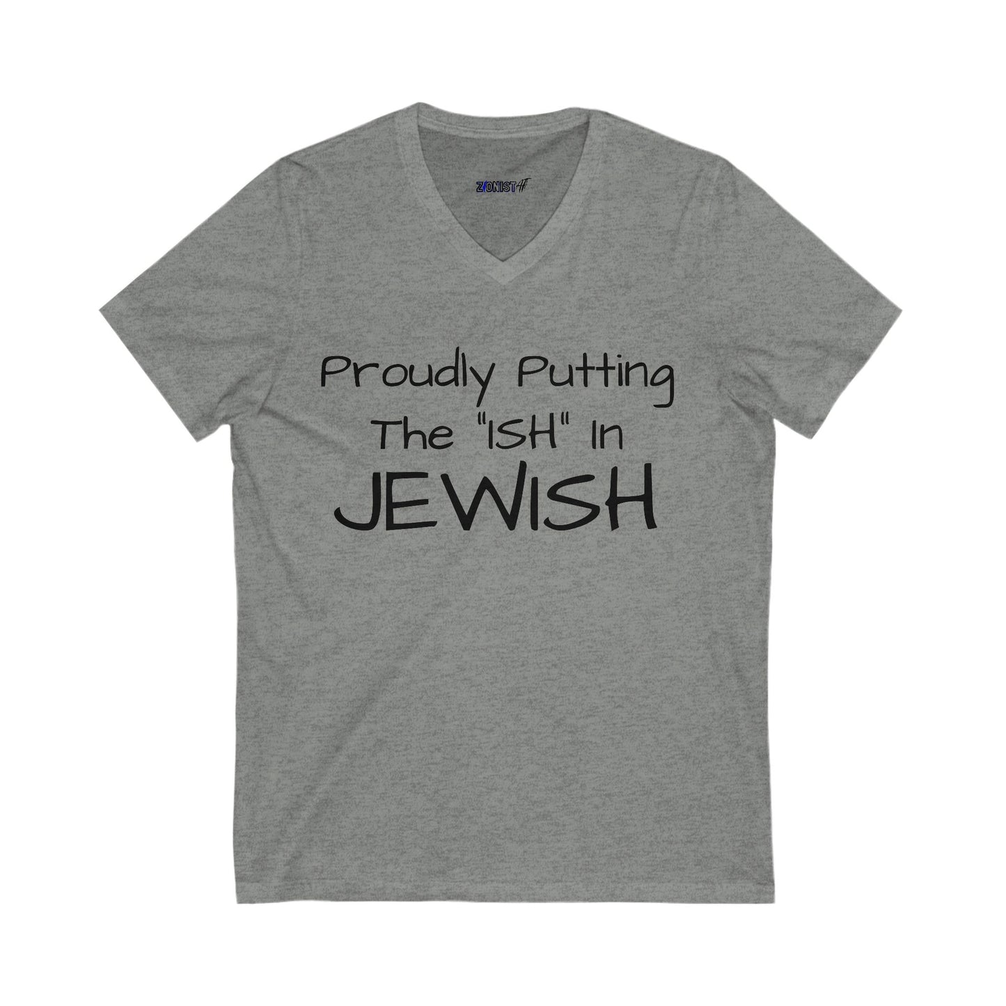 Zionist AF Jew ISH V-Neck Tee