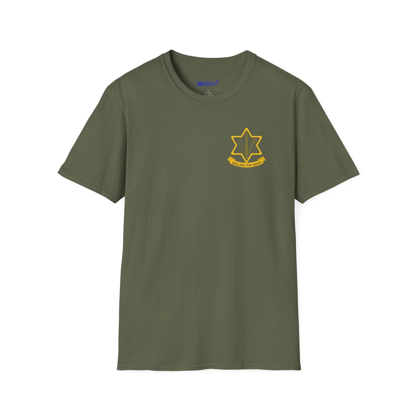 Grilling For Israel Softstyle T-Shirt by Zionist AF