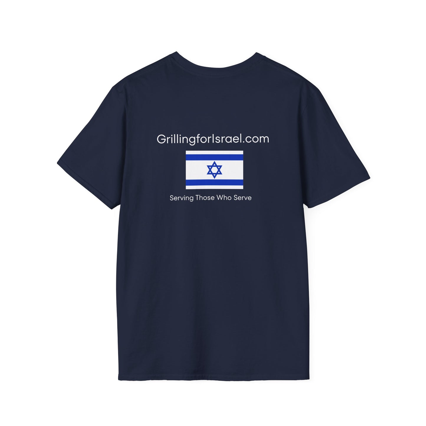 Grilling For Israel Softstyle T-Shirt style A