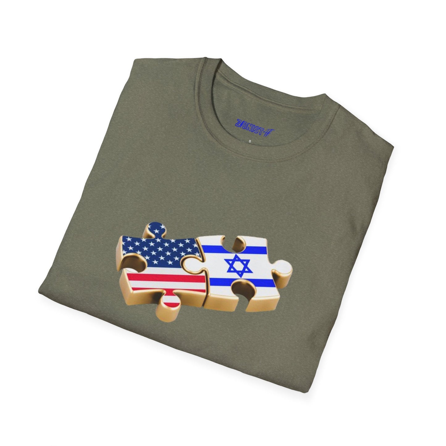 Zionist AF USA/Israel Softstyle T-Shirt