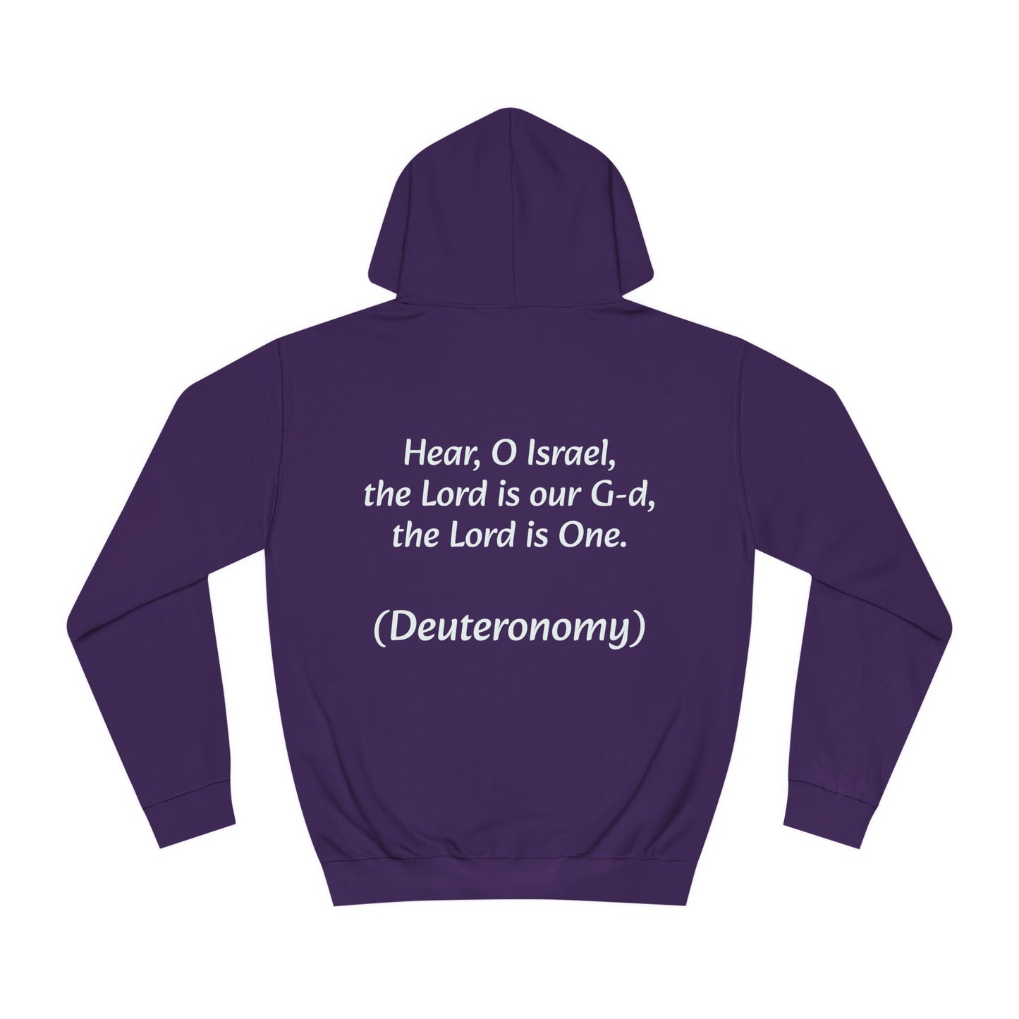 Hoodies Zionist AF College Hoodie Deuteronomy by Solomon