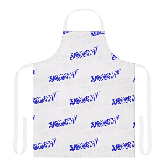 Zionist AF Apron by Zionist AF for all Grilling Enthusiasts, Cooking Gift, BBQ Accessory, Outdoor Cooking, Foodie Gifts