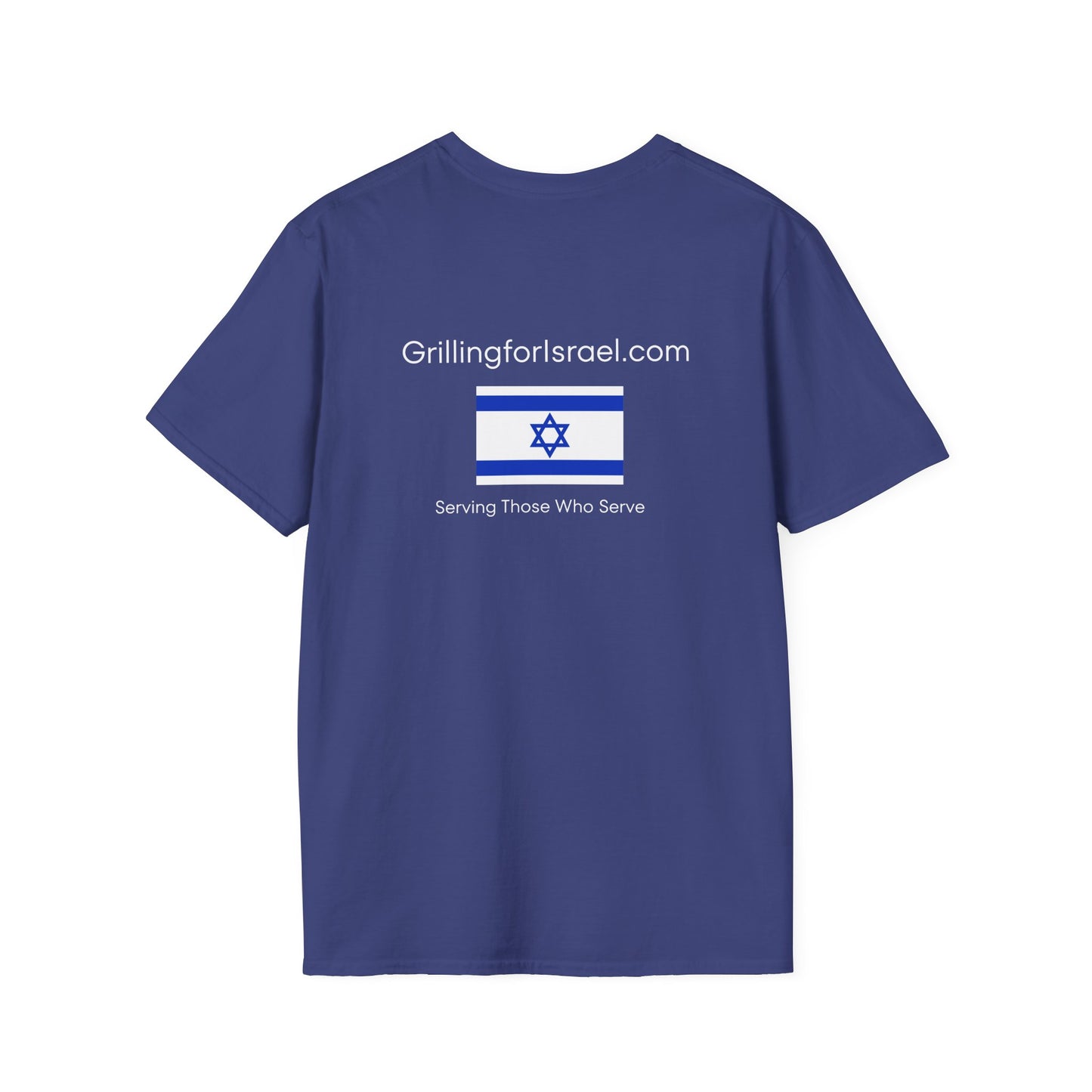Grilling For Israel Softstyle T-Shirt by Zionist AF