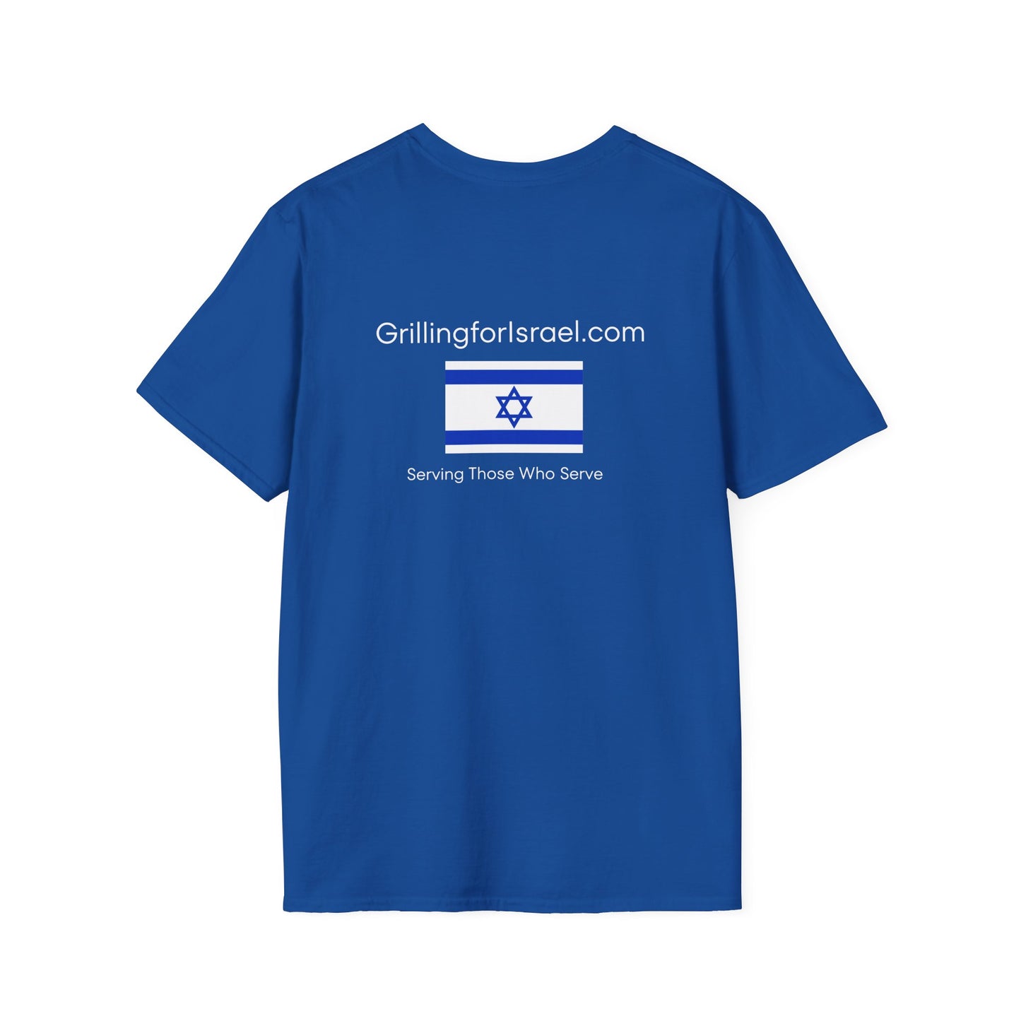Grilling For Israel Softstyle T-Shirt style A