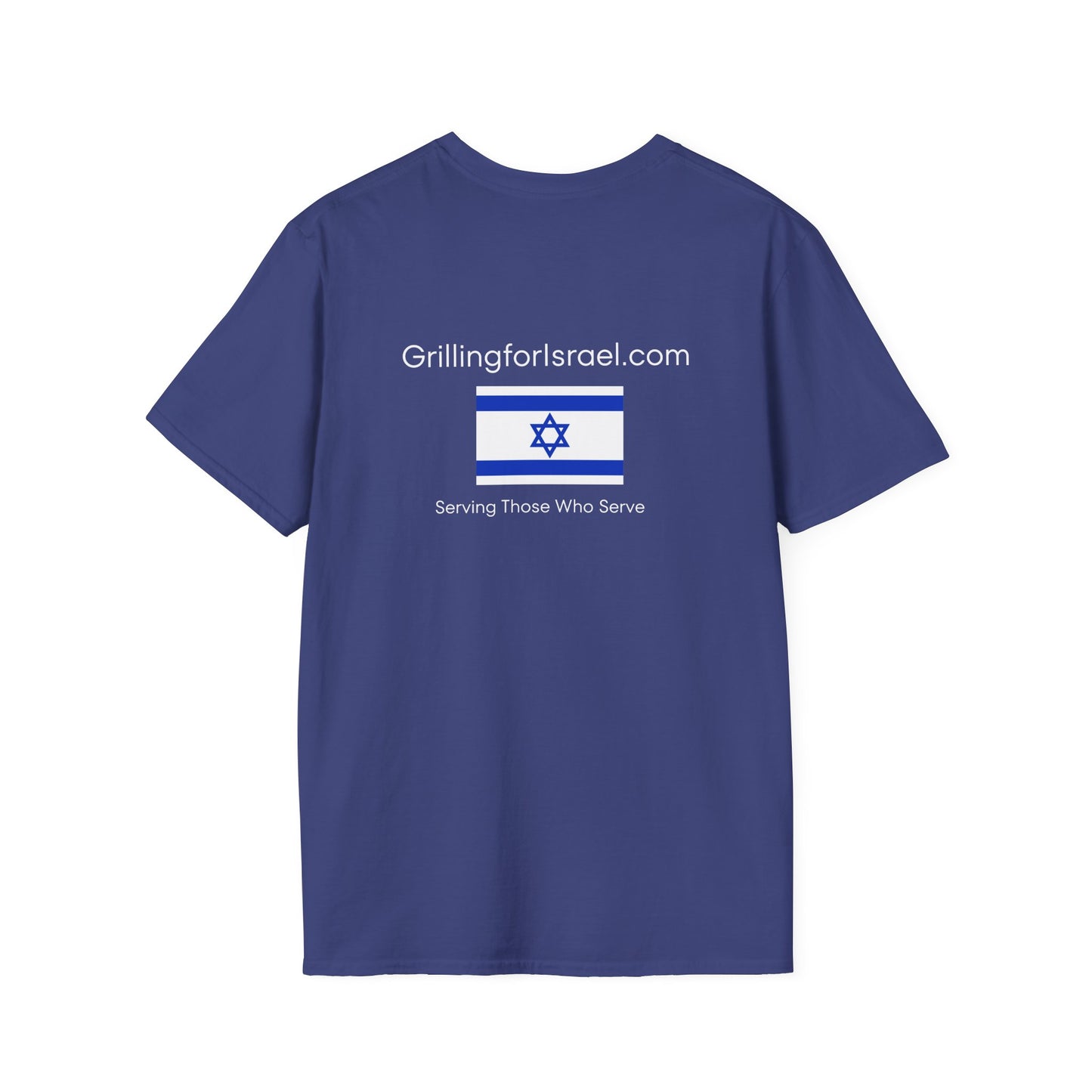 Grilling For Israel Softstyle T-Shirt style A