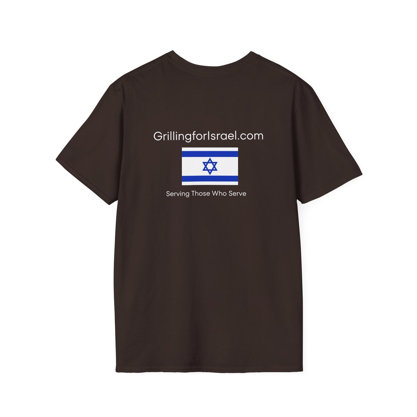Grilling For Israel Softstyle T-Shirt style A