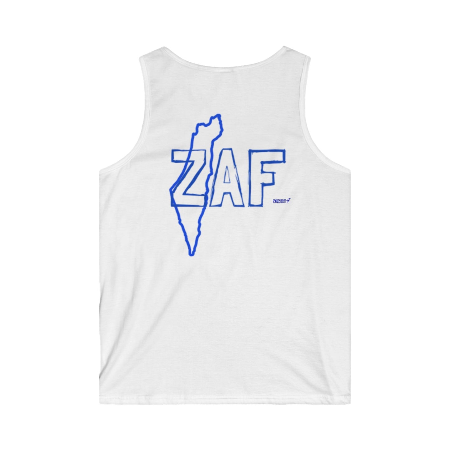 Zionist AF ZAF Men's Softstyle Tank Top