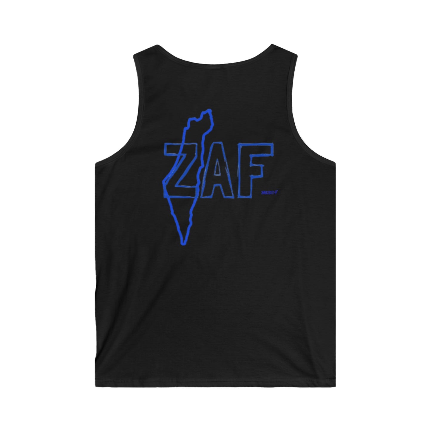 Zionist AF ZAF Men's Softstyle Tank Top