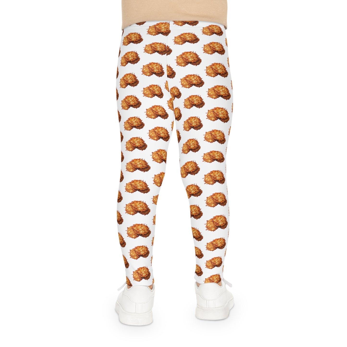 Kids Zionist AF Lots Of Latkas Leggings  Unique Fashion for Playdates, Birthday Gifts for Girls, Stylish Active Wear, Comfortable Leggings