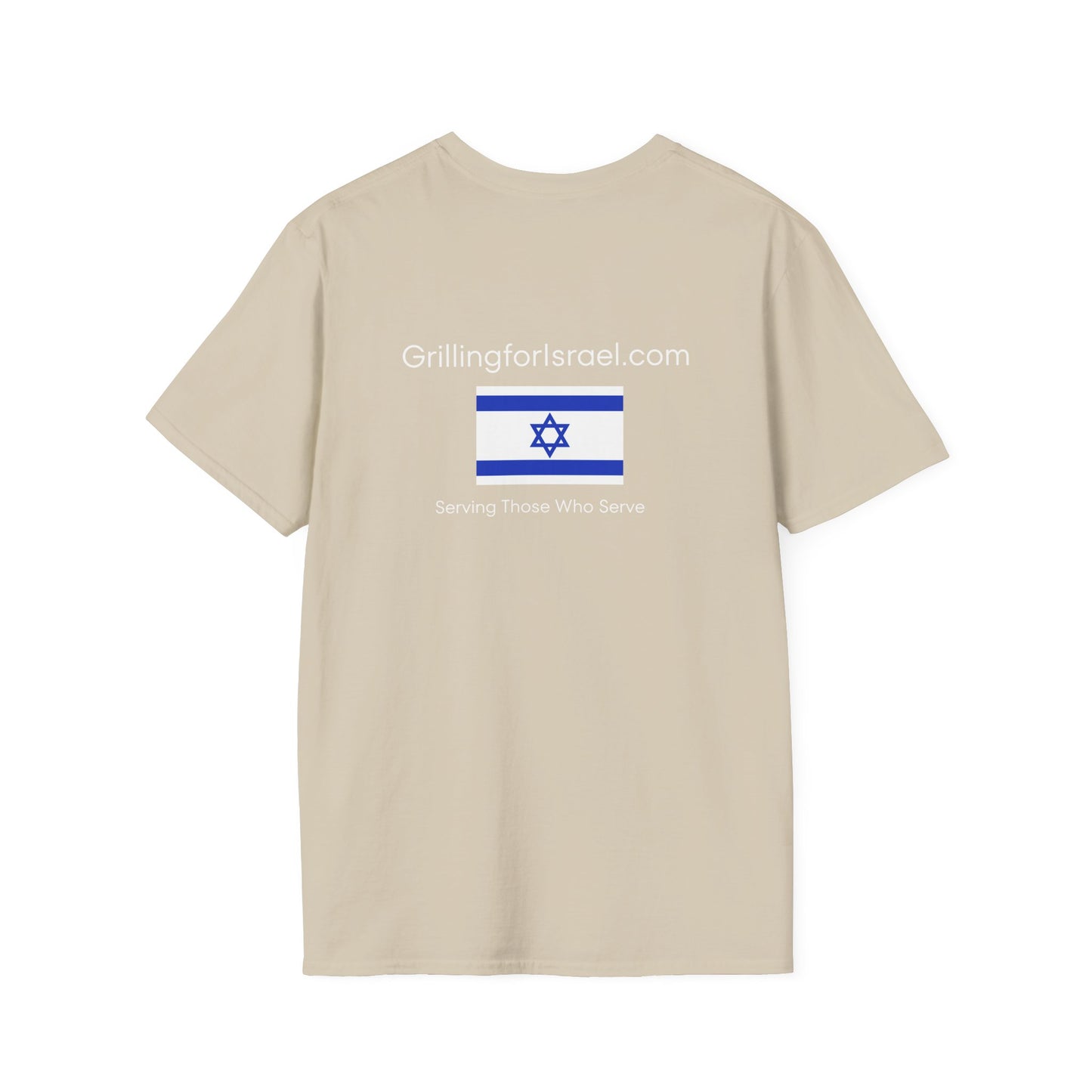 Grilling For Israel Softstyle T-Shirt style A
