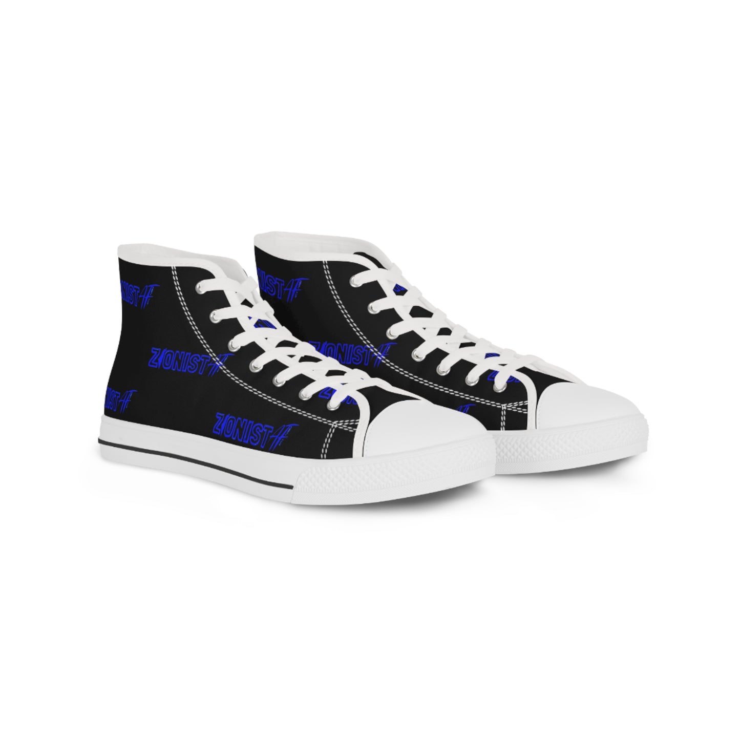 SHOES  Men's High Top Zionist AF Sneakers in black