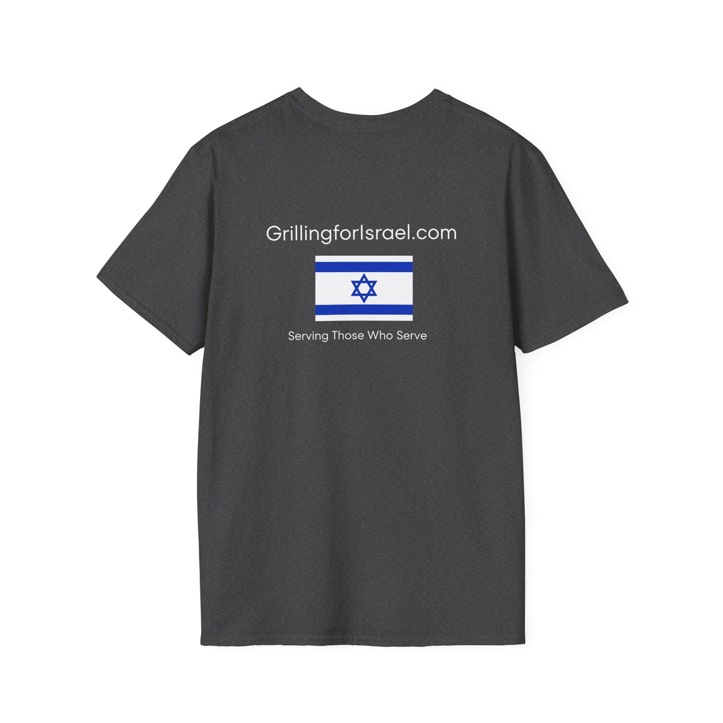 Grilling For Israel Softstyle T-Shirt by Zionist AF