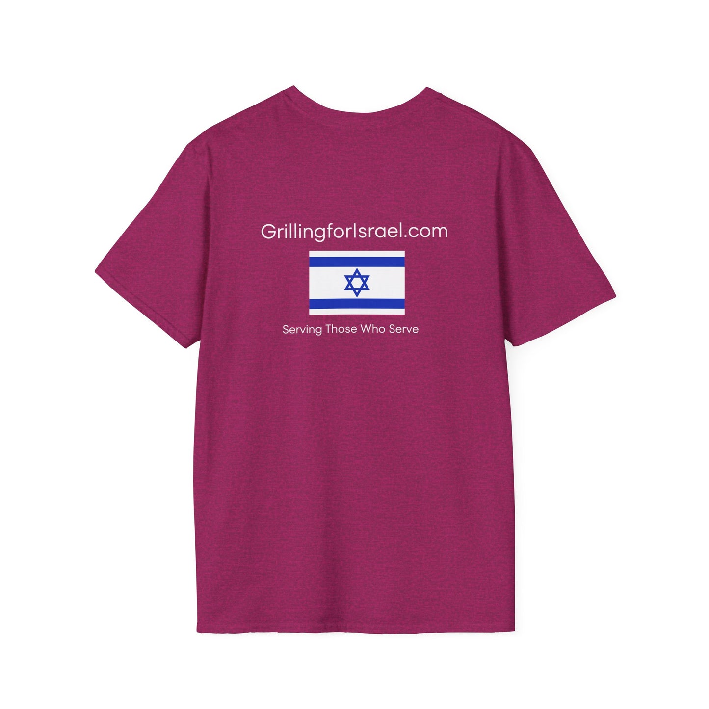 Grilling For Israel Softstyle T-Shirt style A