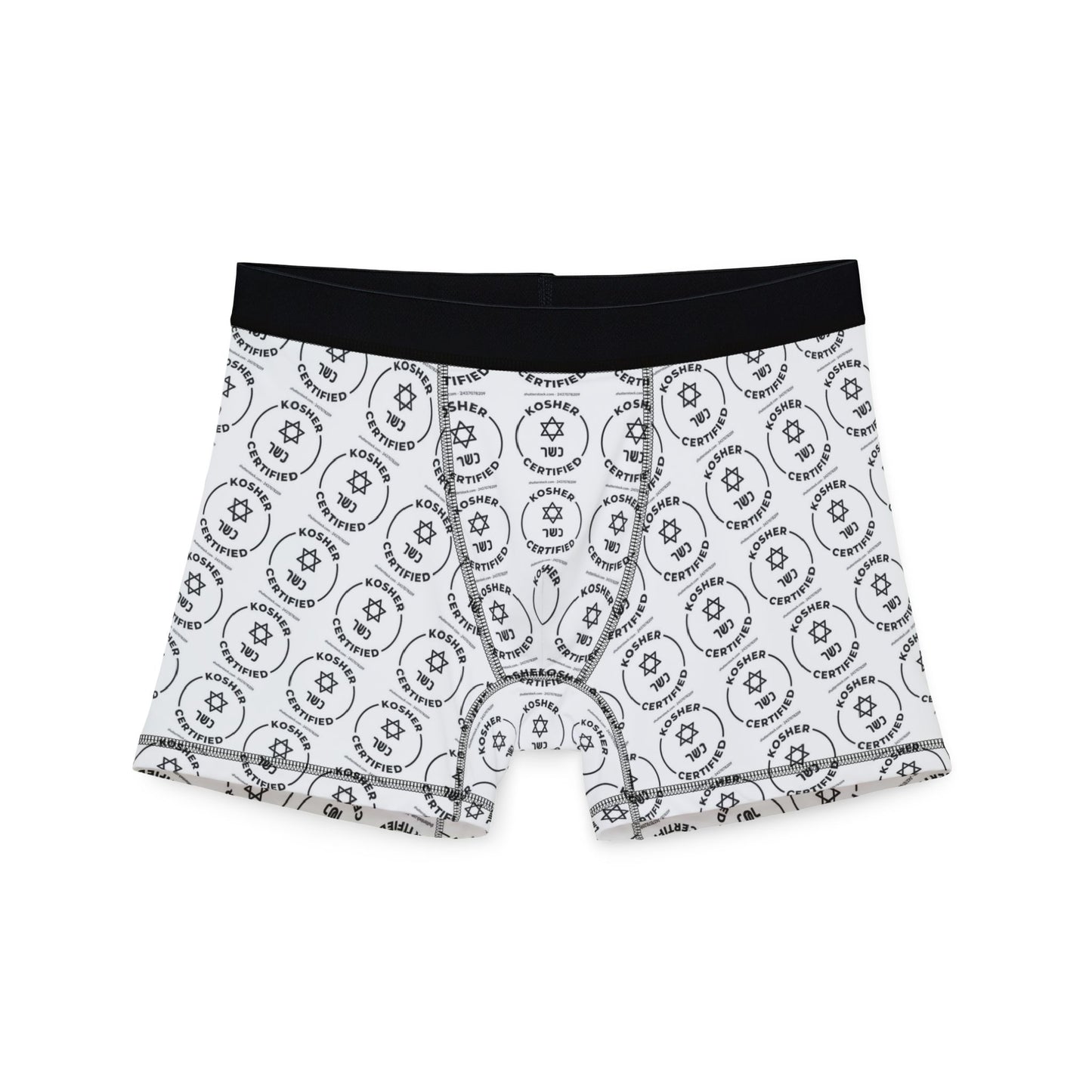 Zionist AF  "Certified Kosher" Men's Boxer Briefs