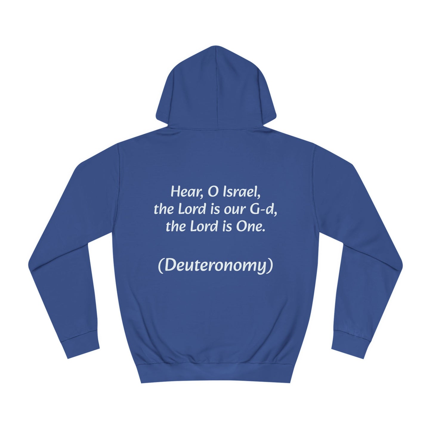 Hoodies Zionist AF College Hoodie Deuteronomy by Solomon