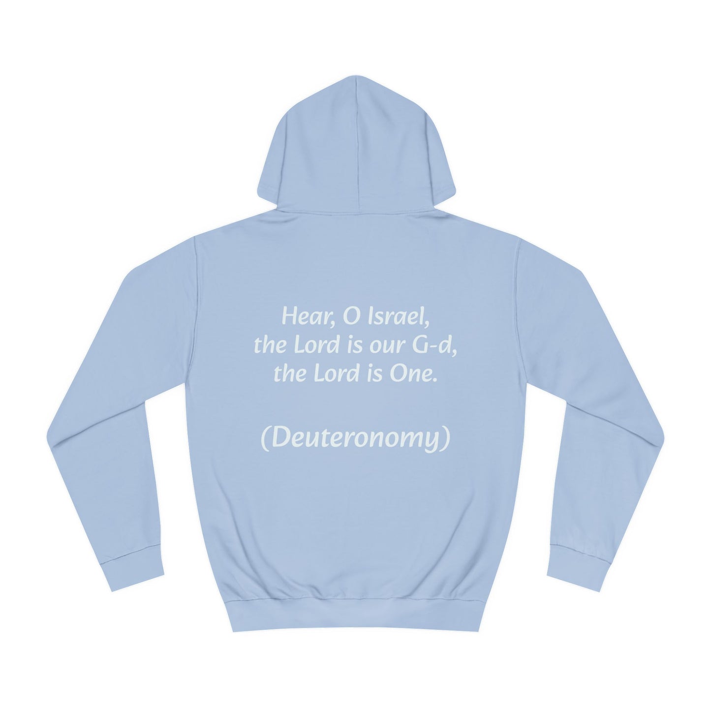 Hoodies Zionist AF College Hoodie Deuteronomy by Solomon