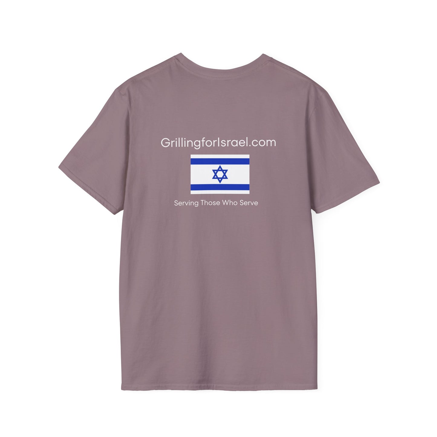 Grilling For Israel Softstyle T-Shirt style A
