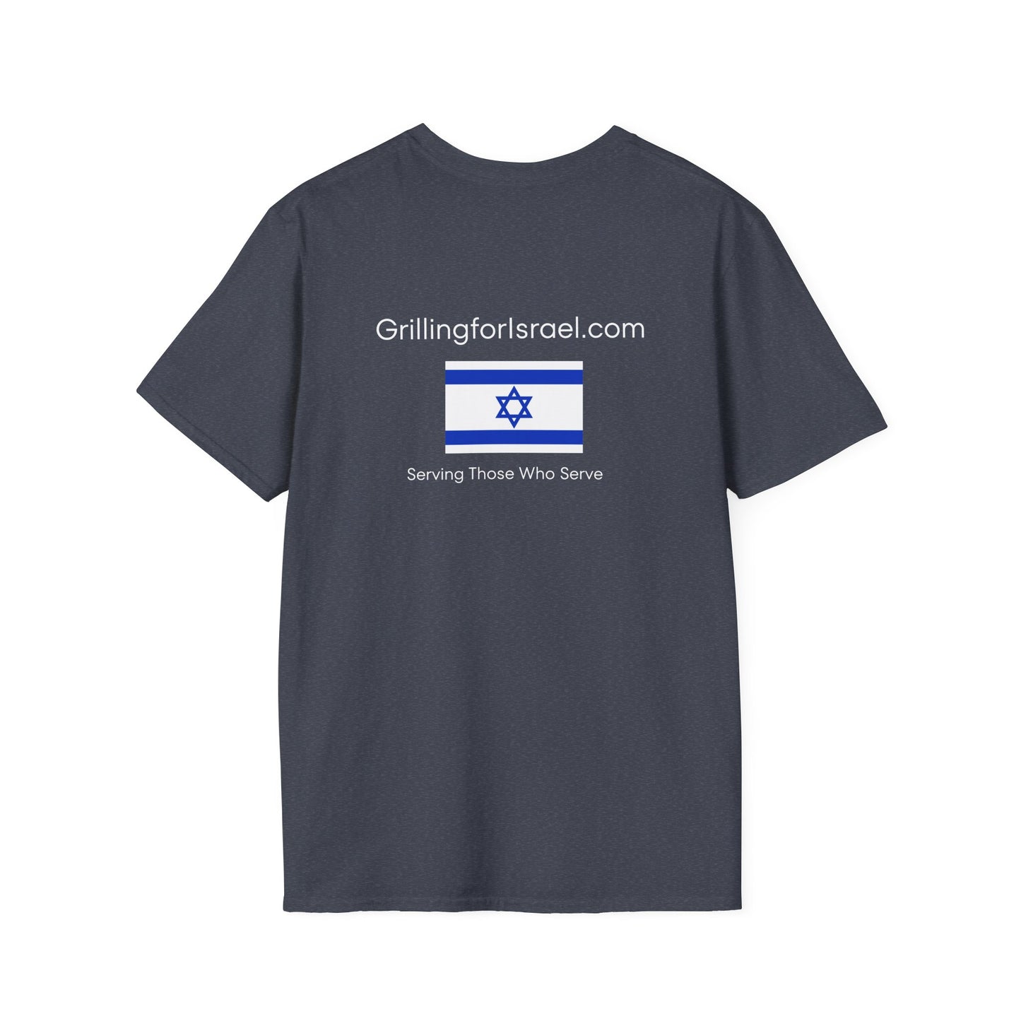 Grilling For Israel Softstyle T-Shirt by Zionist AF