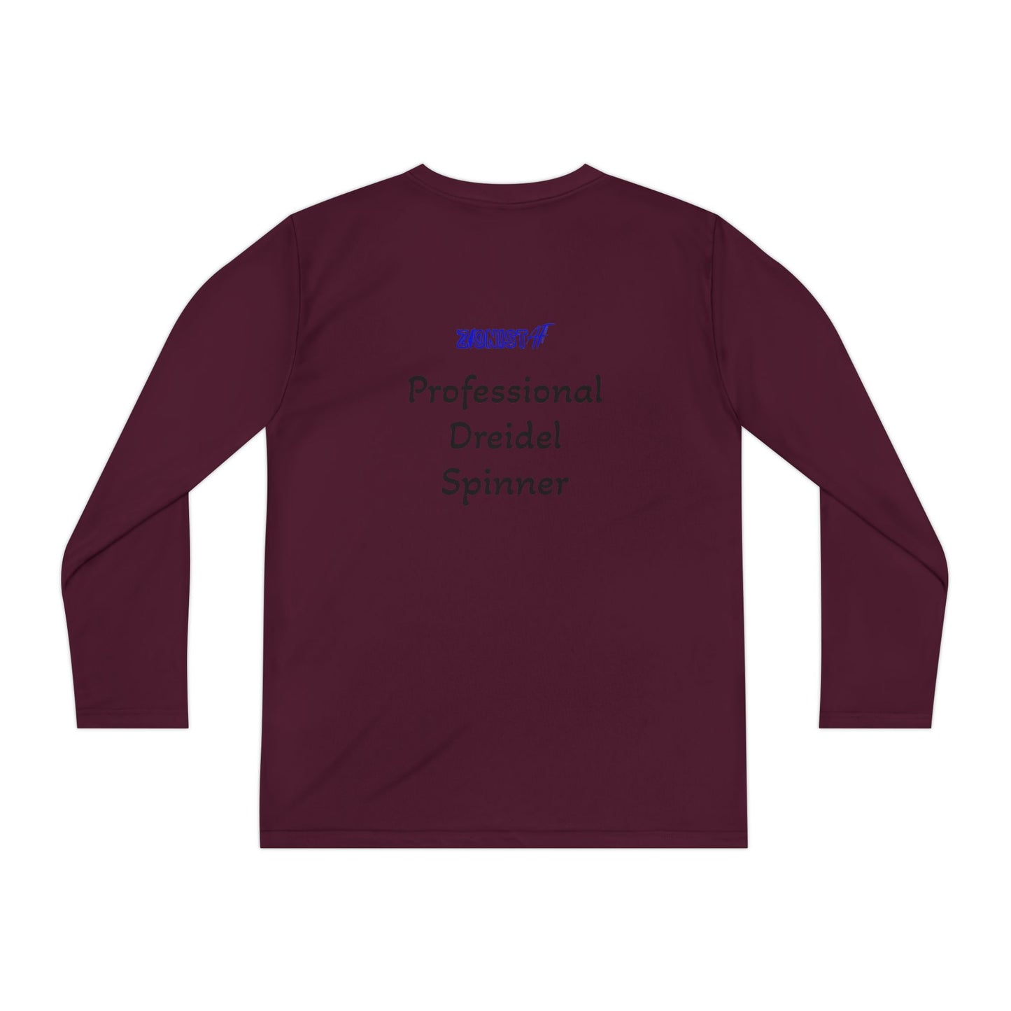 Youth Zionist AF Long Sleeve Competitor Tee
